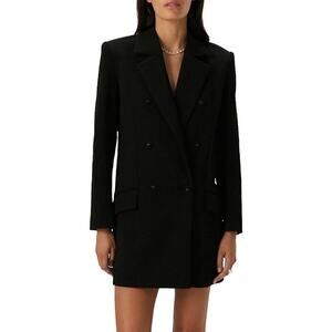 Misha Perle Black Blazer Dress Size M